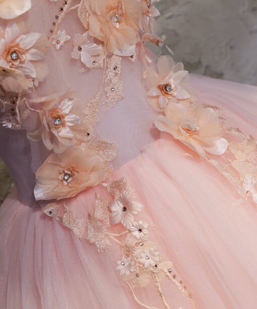 light pink quinceanera dress 1444-002