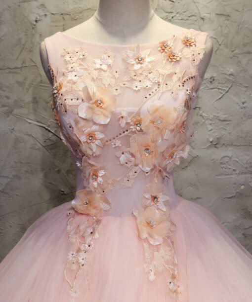 light pink quinceanera dress 1444-003
