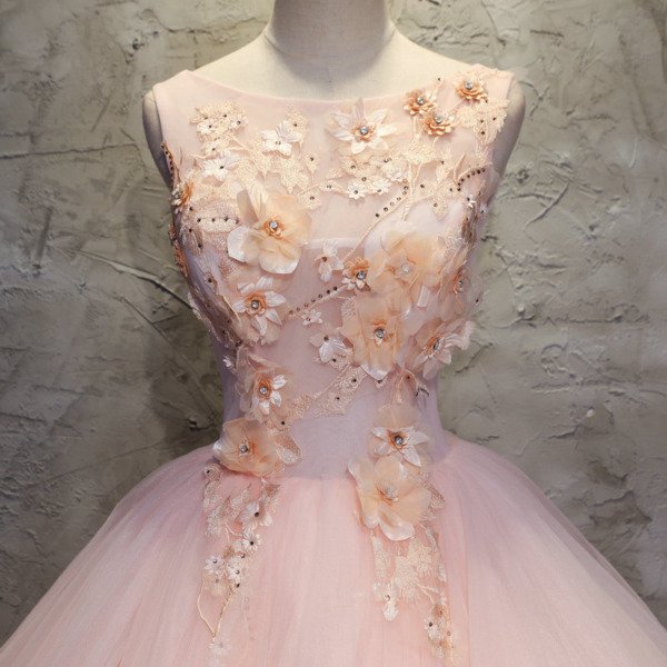 light pink quinceanera dress 1444-003
