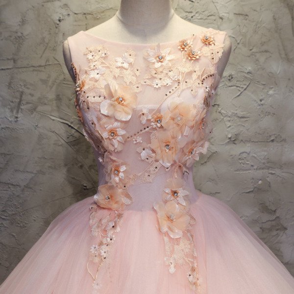 light pink quinceanera dress 1444-003