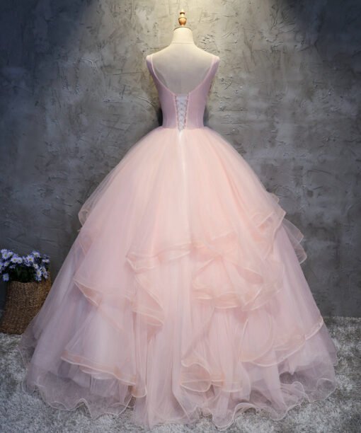 light pink quinceanera dress 1444-006