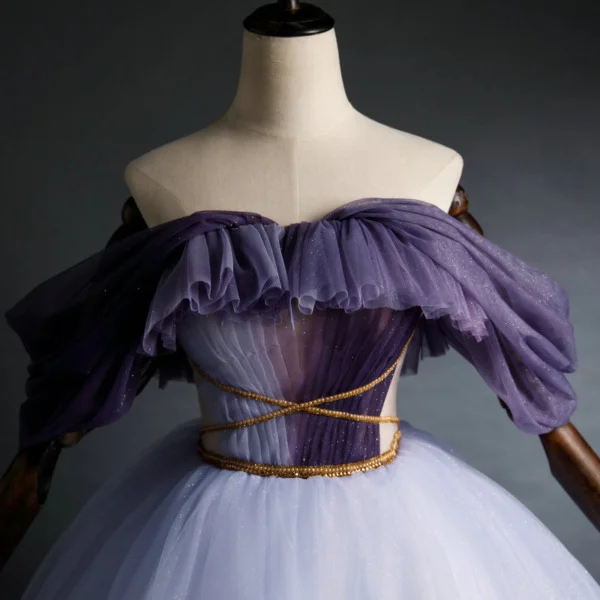 purple quinceanera dress 1443-003