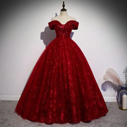 red quinceanera dress 1445-005