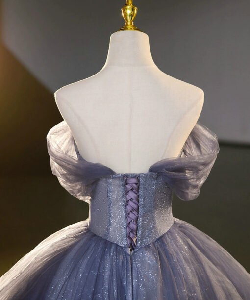 blue princess ball gown 1455-06