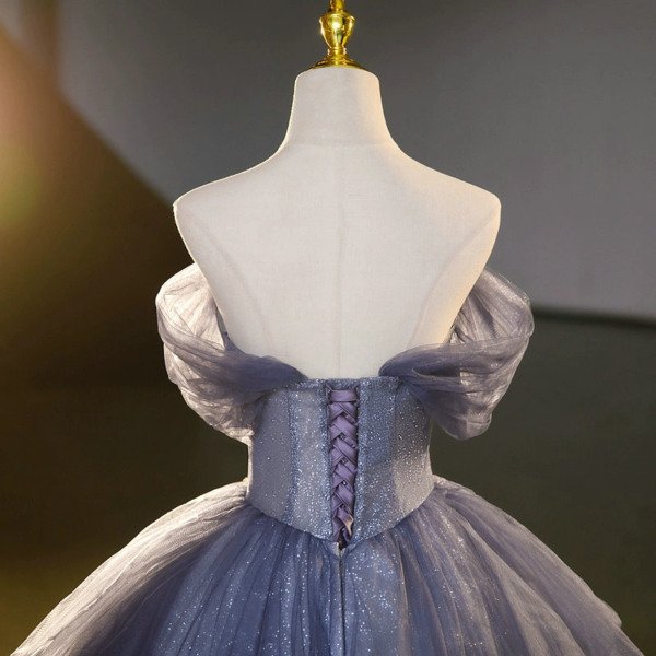 blue princess ball gown 1455-06