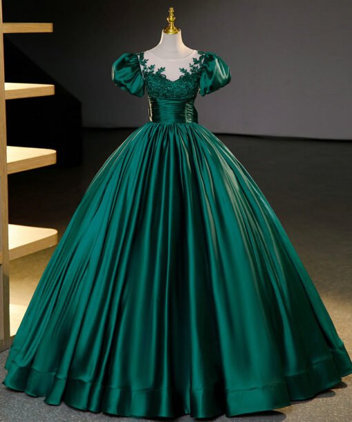 emerald quinceanera dresses -1453001
