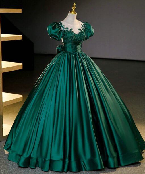 emerald quinceanera dresses -1453004