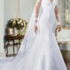 long sleeve mermaid wedding dress 1172-003