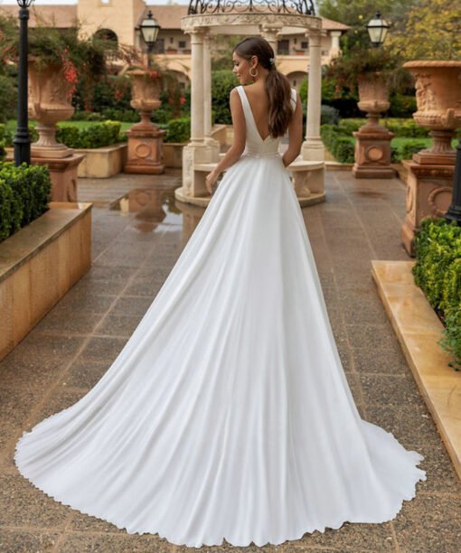 chiffon wedding dresses 1459-001