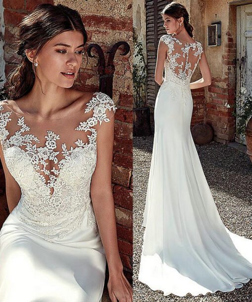 summer wedding dress 1457-001