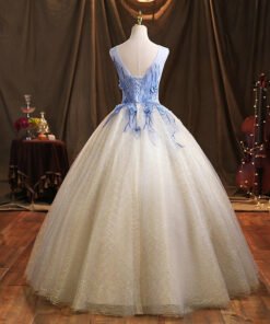 blue and gold quinceanera dresses-06