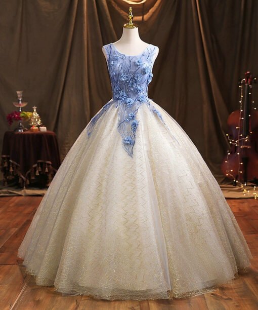 blue and gold quinceanera dresses-07