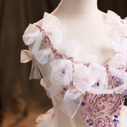 pink and blue quinceanera dress 1469-01