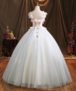 pink and blue quinceanera dress 1469-05