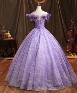purple sweet sixteen dresses 1467-01