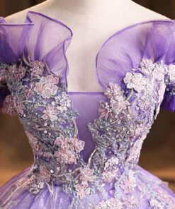 purple sweet sixteen dresses 1467-07