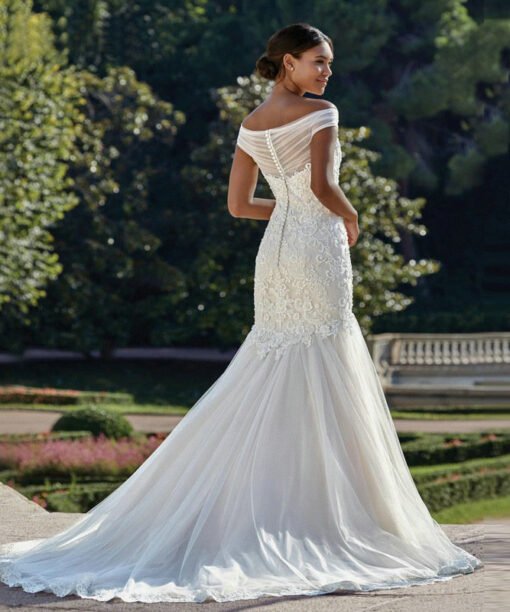 mermaid wedding gown 1473-001