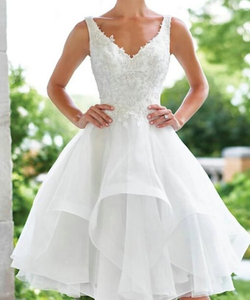 short wedding gown 1474-001