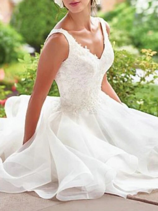 short wedding gown 1474-002