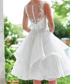 short wedding gown 1474-003