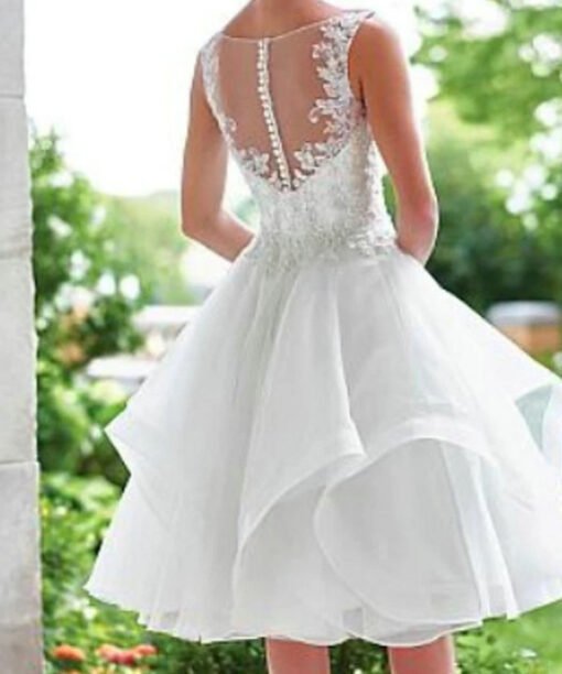 short wedding gown 1474-003