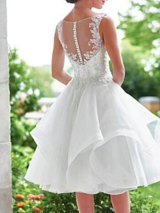 short wedding gown 1474-003