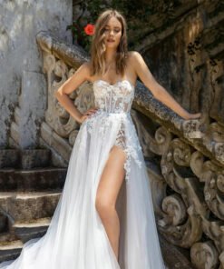 tulle wedding dress 1496-003
