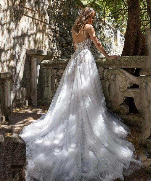 tulle wedding dress 1496-004