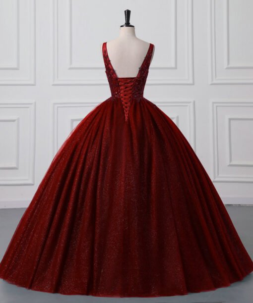 dark green wedding dress 1502-009