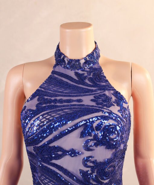 halter evening dress 1504-001