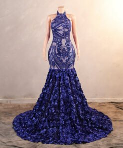halter evening dress 1504-002