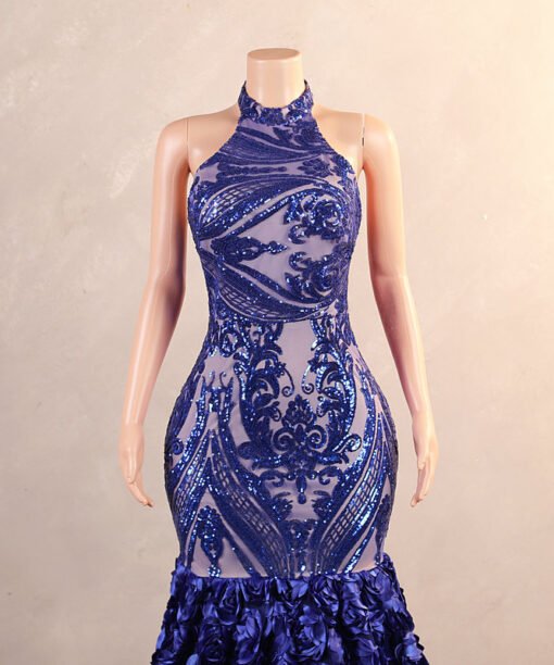halter evening dress 1504-003