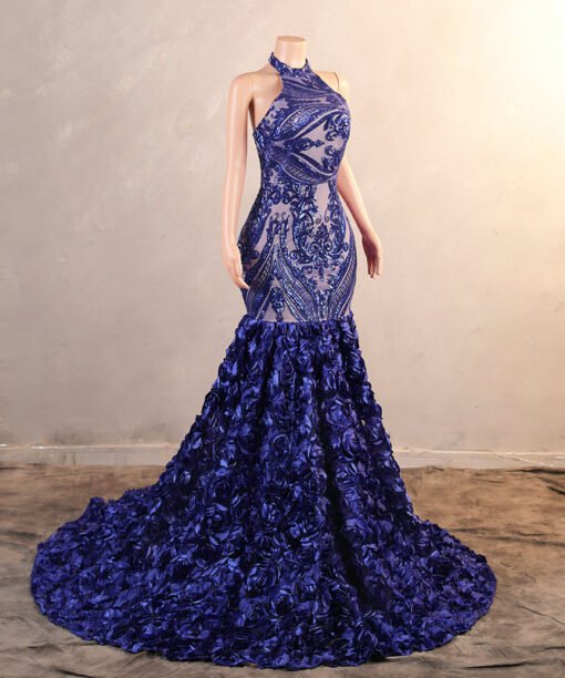 halter evening dress 1504-004