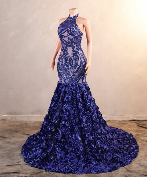 halter evening dress 1504-005