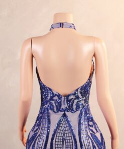 halter evening dress 1504-007