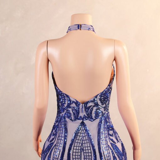 halter evening dress 1504-007