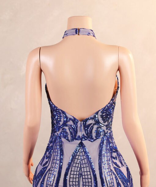 halter evening dress 1504-007