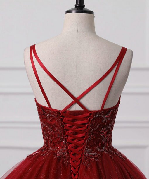 red ball gowns 1501-001