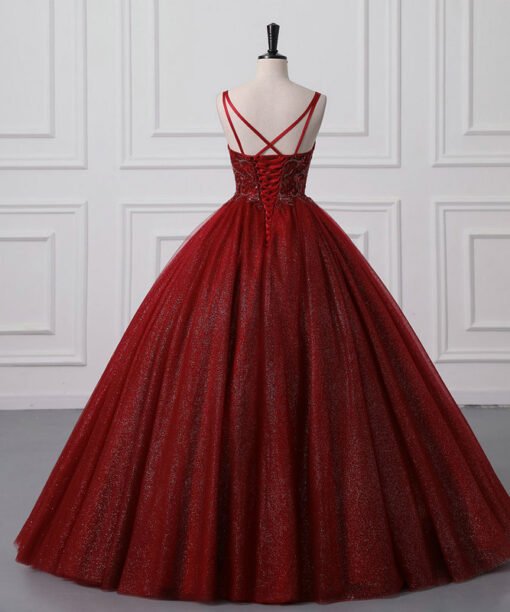 red ball gowns 1501-002