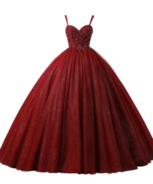 red ball gowns 1501-005