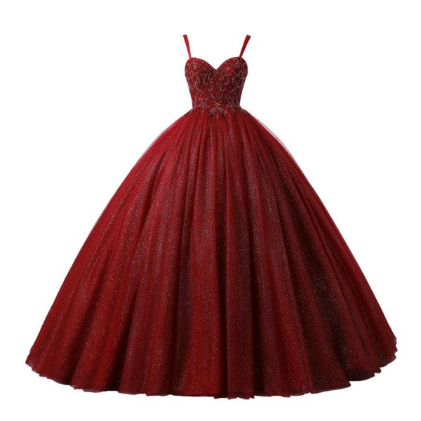 red ball gowns 1501-005