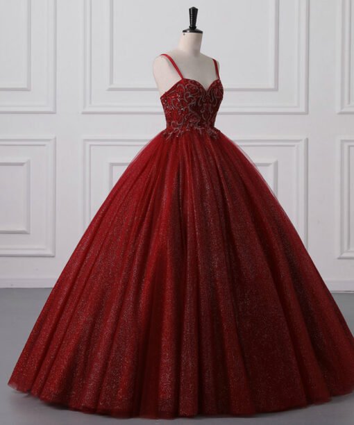 red ball gowns 1501-006