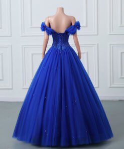royal blue prom dress 1503-008