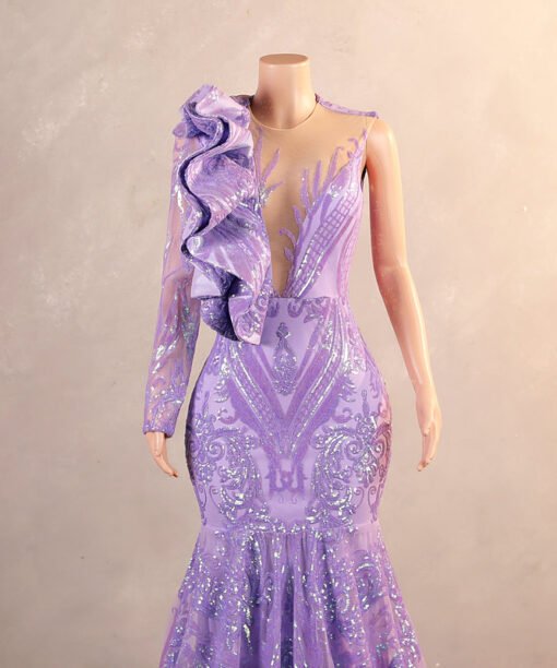 sequin evening gown 1505-010