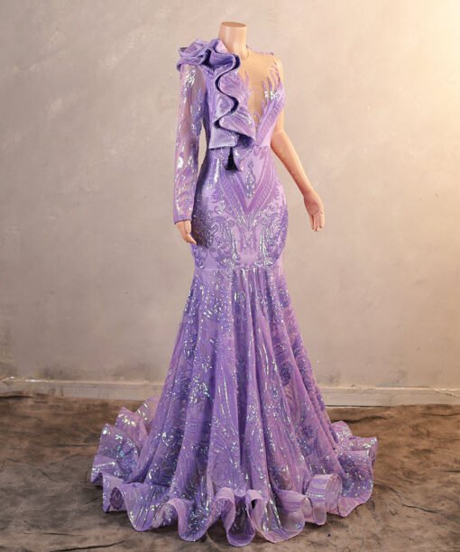 sequin evening gown 1505-013