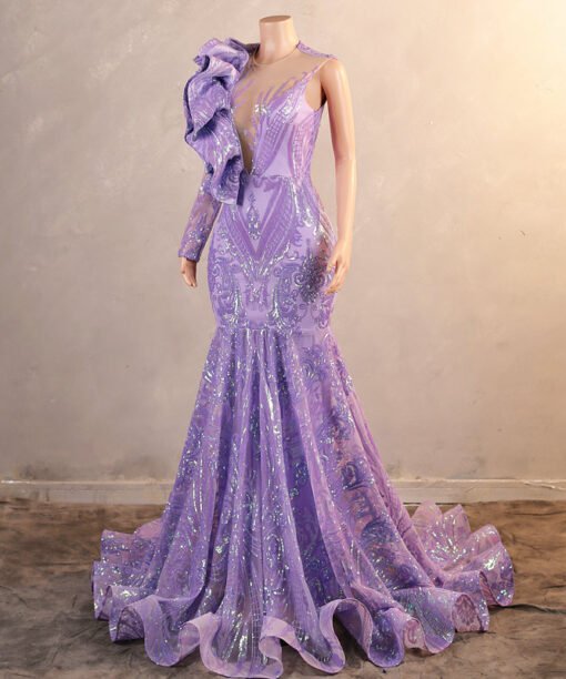 sequin evening gown 1505-014