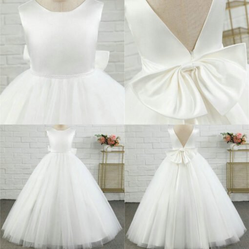 blush pink flower girl dress 1540-004