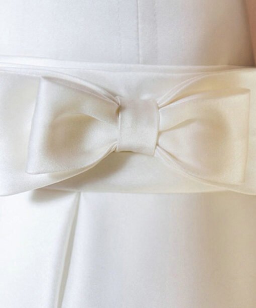 satin flower girl dress 1565-003