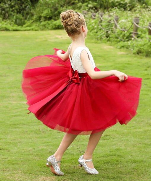 white and red flower girl dresses 1558003