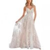 Spaghetti Strap wedding dress 1531-004